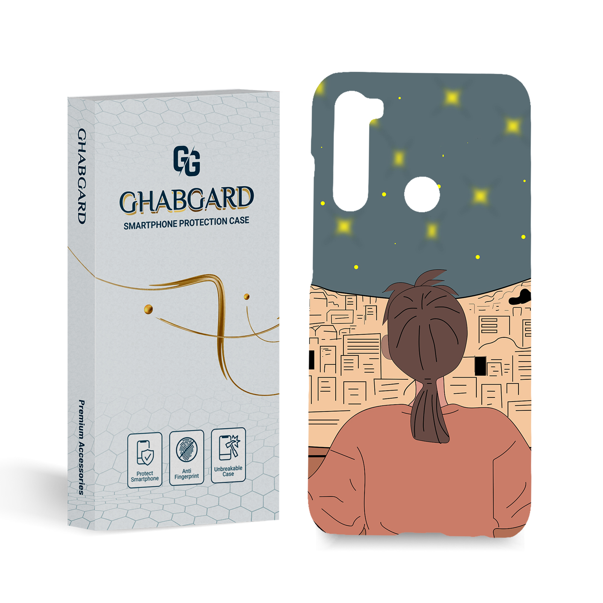 کاور قاب گارد مدل فانتزی مناسب برای گوشی موبایل شیائومی mi note8