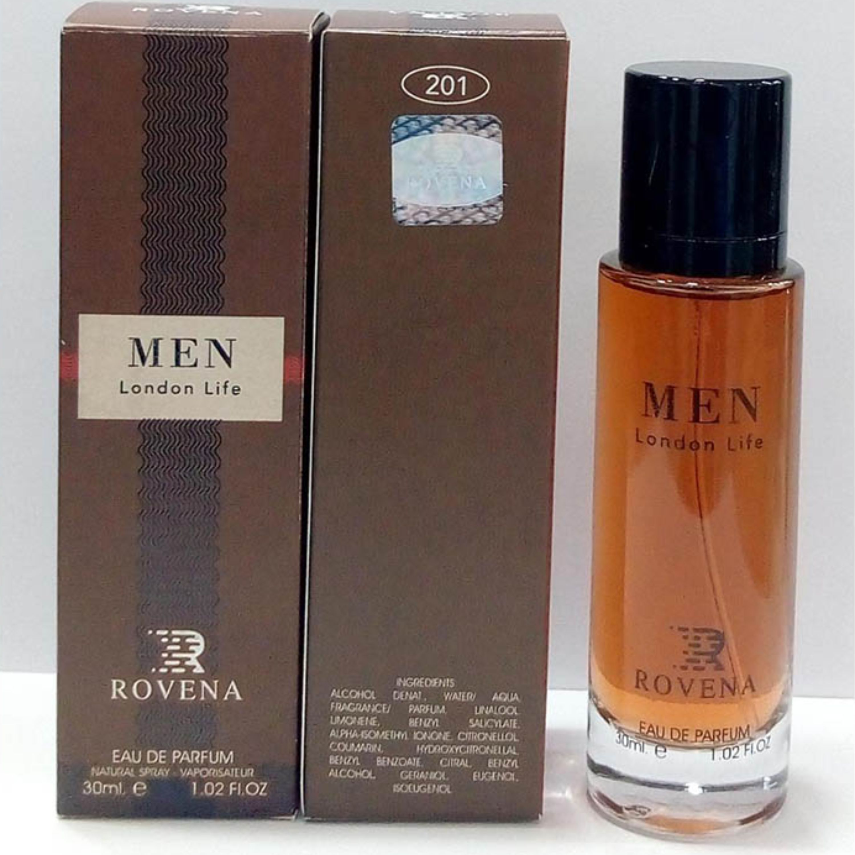 عطر وادکلن پرطرفدار مردانه باربری لندن روونا مدل باربری لندن 30 میل