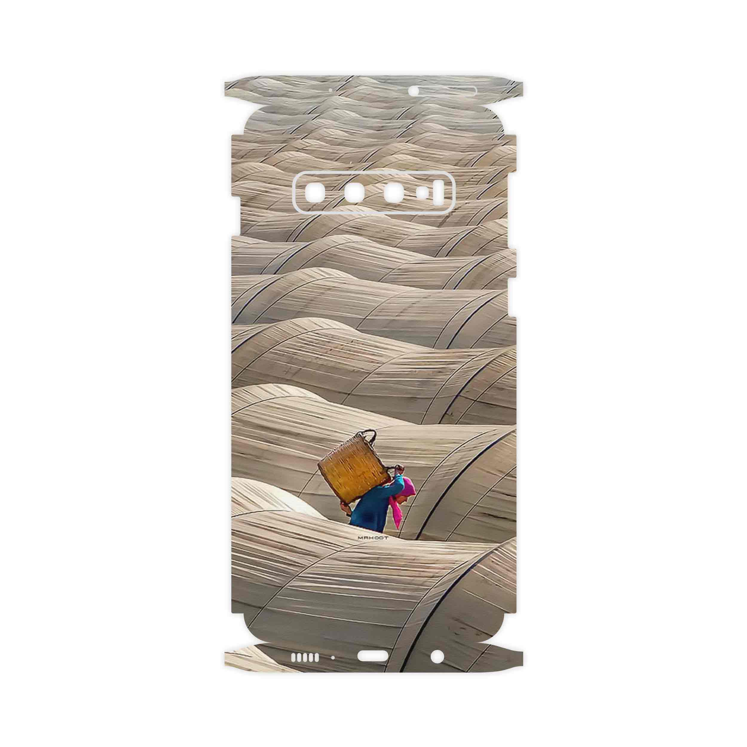 برچسب پوششی ماهوت مدل Strawberry Greenhouses-FullSkin مناسب برای گوشی موبایل سامسونگ Galaxy S10