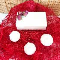 سفیدآب پنبه رو و گلاب ( گلیسیرینه گیاهی دستساز 100 گرمی)