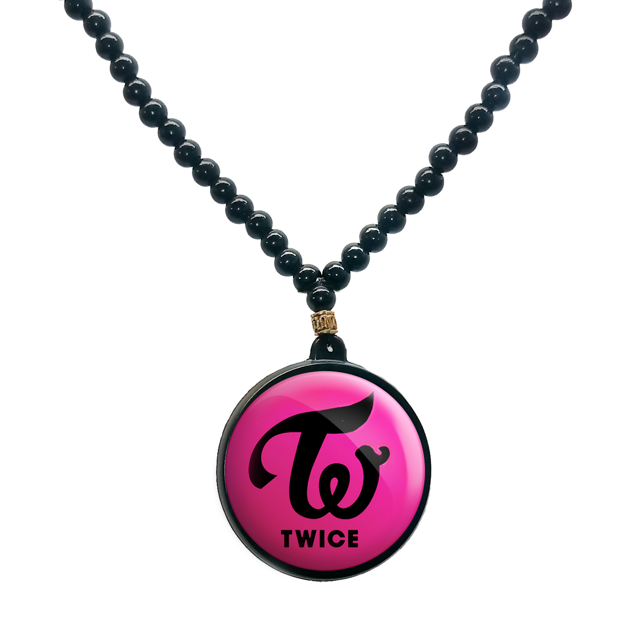 گردنبند پرمانه طرح twice کد pmd.33