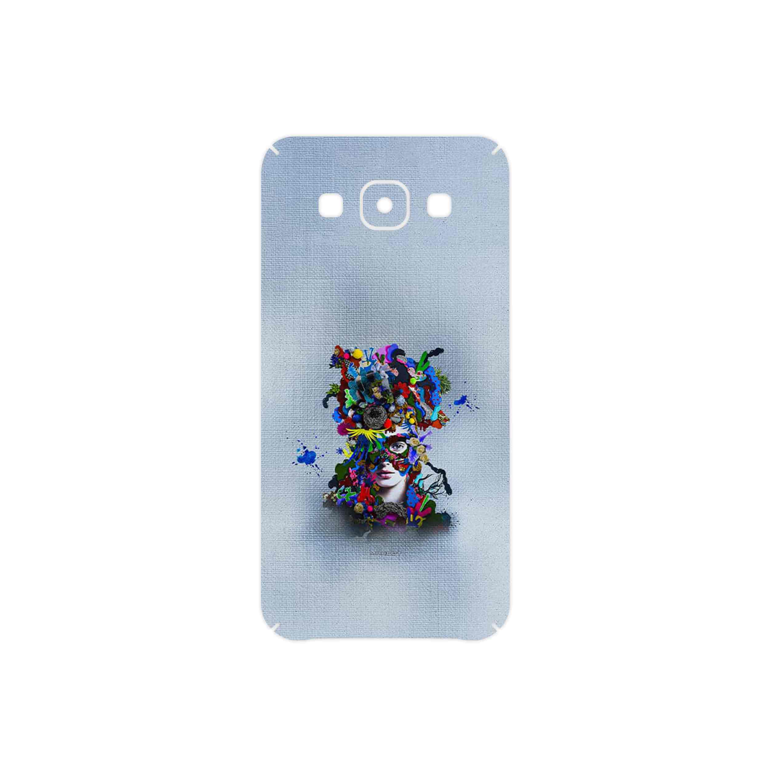 برچسب پوششی ماهوت مدل Collage of surreal Portrait of Women 4 مناسب برای گوشی موبایل سامسونگ Galaxy E5