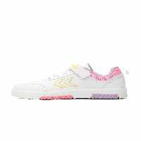 کفش پیاده روی سفید دخترانه و پسرانه بچگانه مولینا جونیور ورزشی روزانه ان 900382 9007 PINK hummel