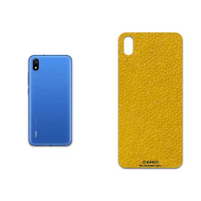 برچسب پوششی ماهوت مدل Mustard-Leather مناسب برای گوشی موبایل شیائومی Redmi 7A