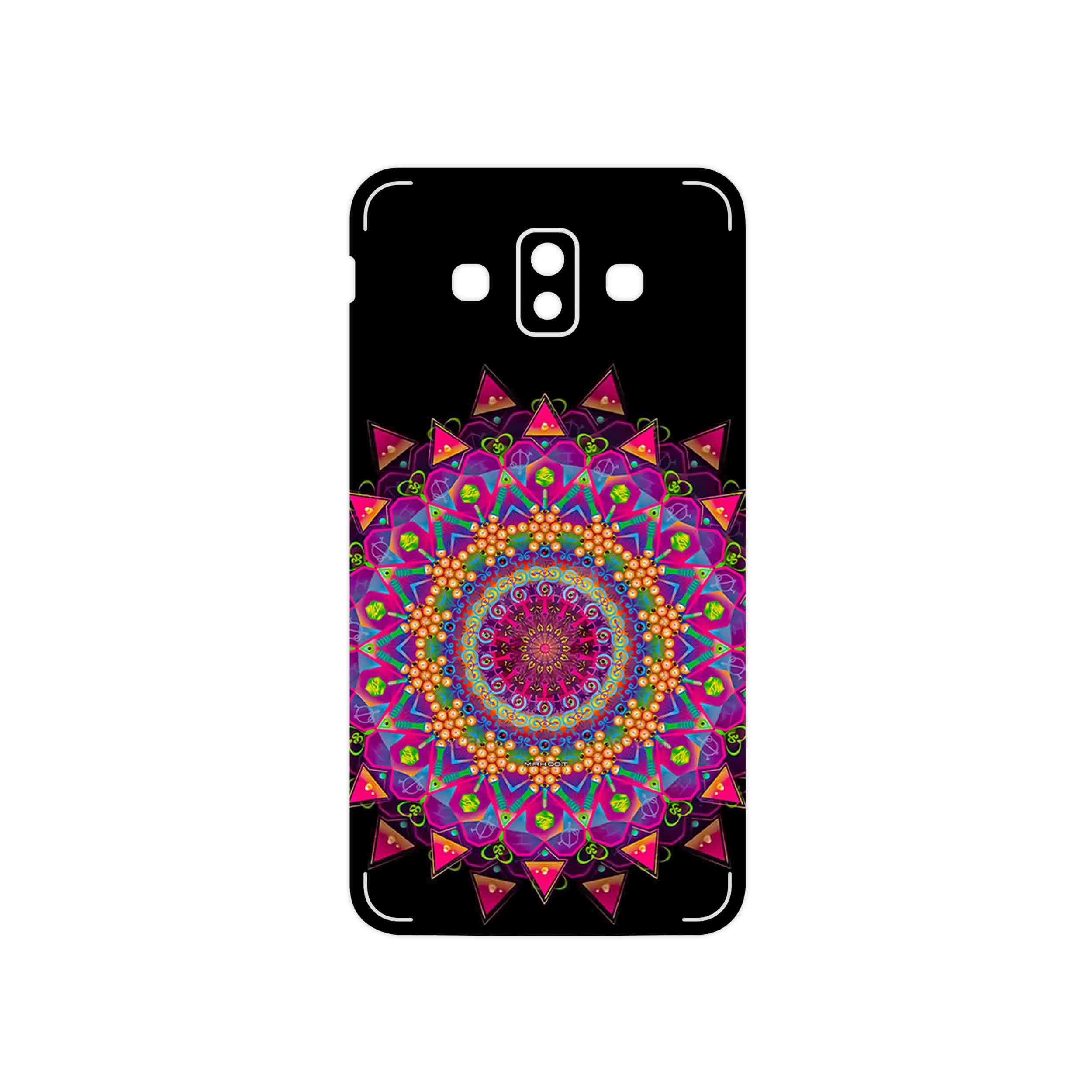 برچسب پوششی ماهوت مدل Mandala Design 5 مناسب برای گوشی موبایل سامسونگ Galaxy J7 Duo