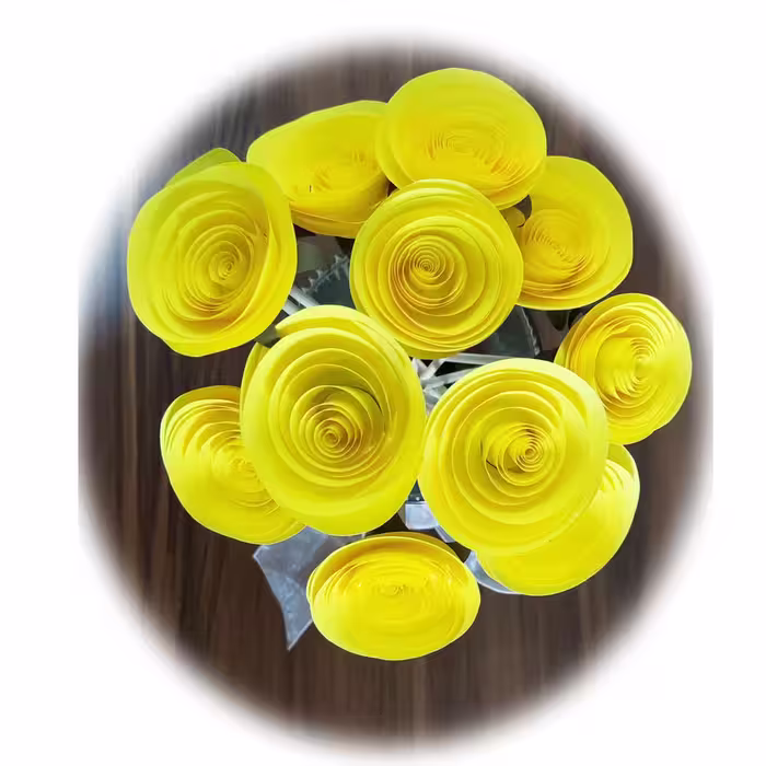 گل مصنوعی مدل رز ژولیت کد MK91 مجموعه 4 عددی