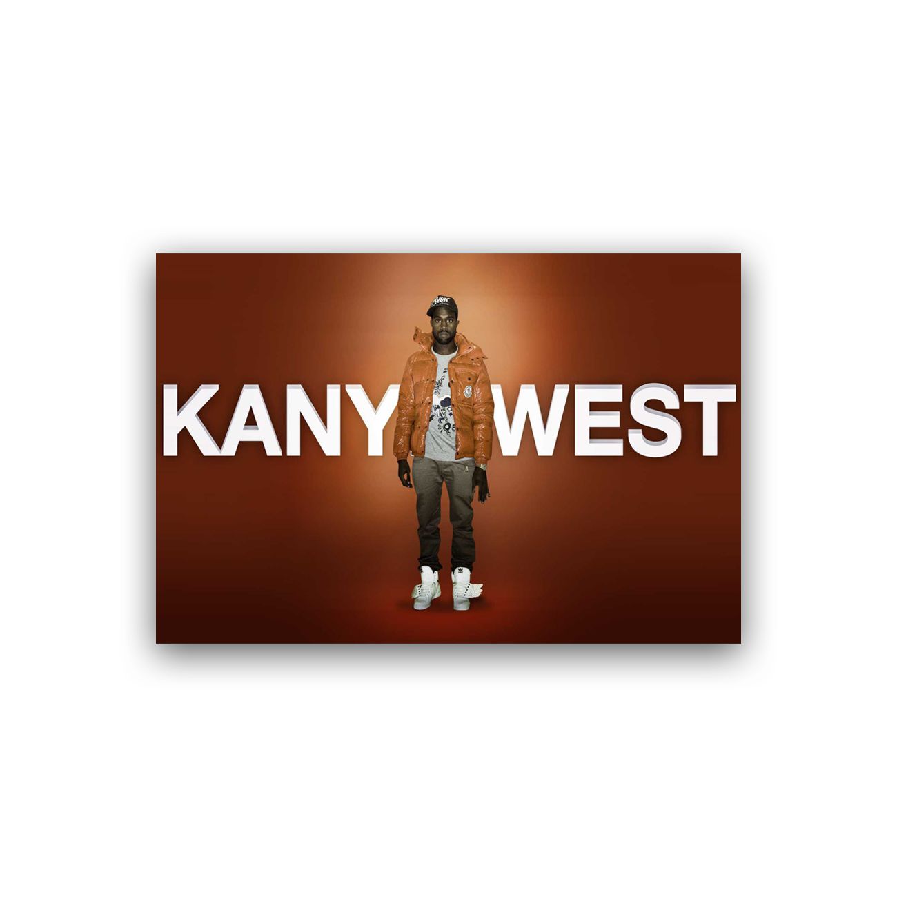 تابلو شاسی طرح کانیه وست مدل BS00570