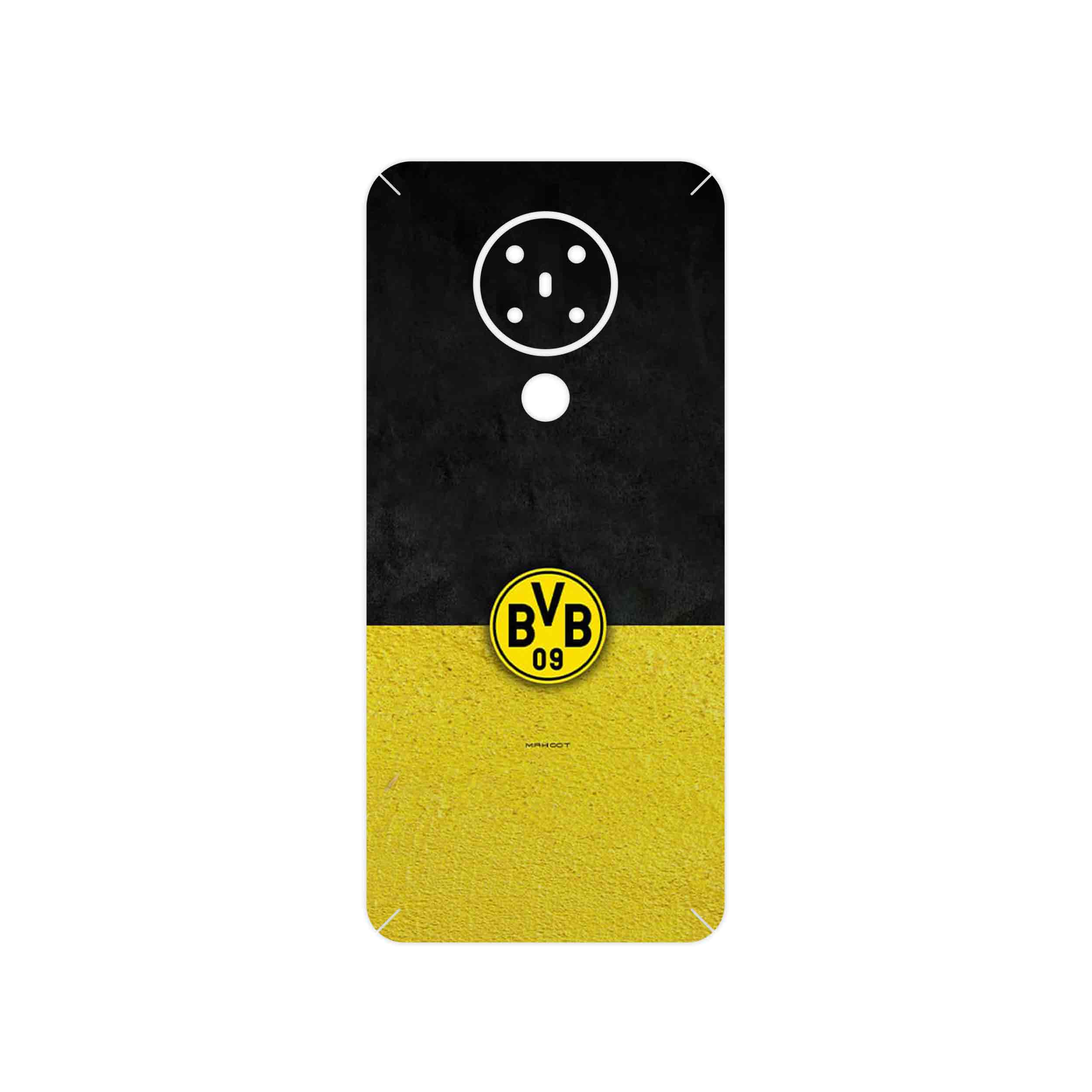 برچسب پوششی ماهوت مدل Borussia Dortmund FC مناسب برای گوشی موبایل نوکیا 5.3