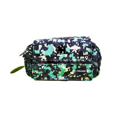 جامدادی پیکاسو چهار زیپ بزرگ کد M2 طرح 3