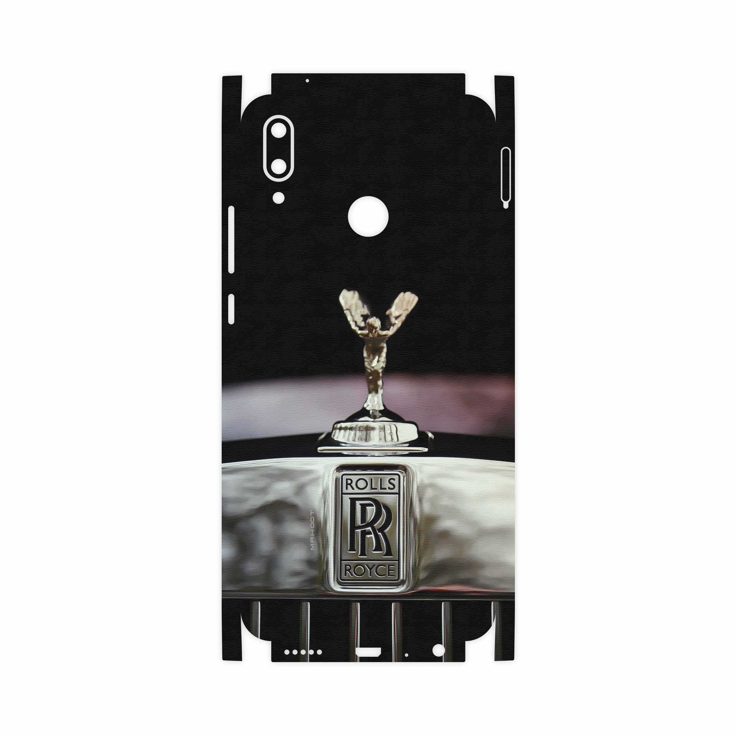 برچسب پوششی ماهوت مدل Rolls-Royce Motor-FullSkin مناسب برای گوشی موبایل هوآوی Y9 2019
