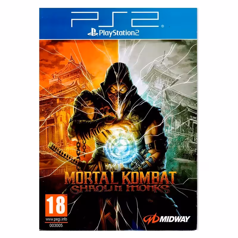 بازی Mortal Kombat Shaolin Monks PS2