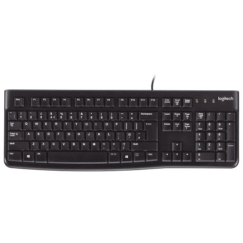 کیبورد سیم دار لاجیتک مدل k120