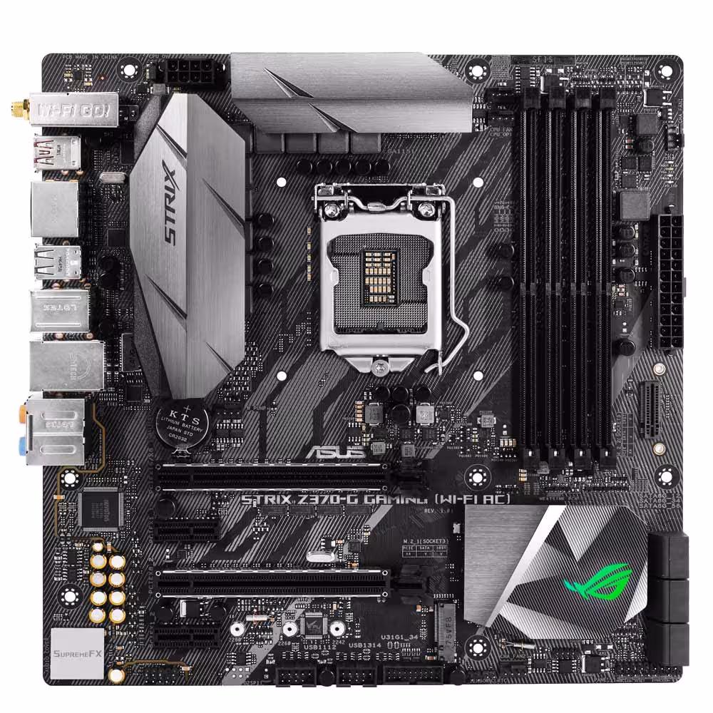 مادربرد ایسوس مدل ROG STRIX Z370-G GAMING WIFI