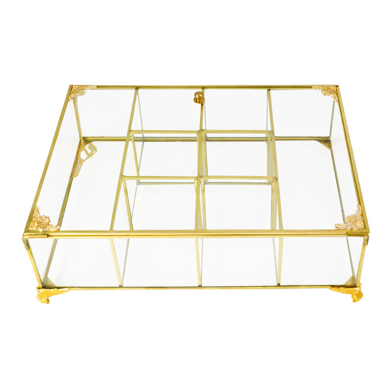 باکس شیشه ای مدل تیبگ 8 خانه