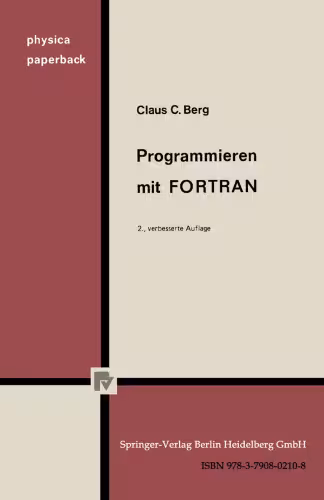 خرید و دانلود نسخه کامل کتاب Programmieren mit FORTRAN