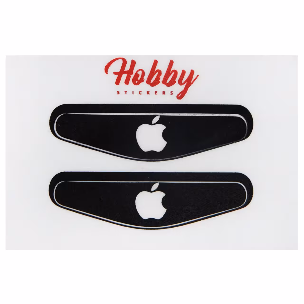 برچسب دوتایی دوال شاک 4 هابی طرح Apple Logo