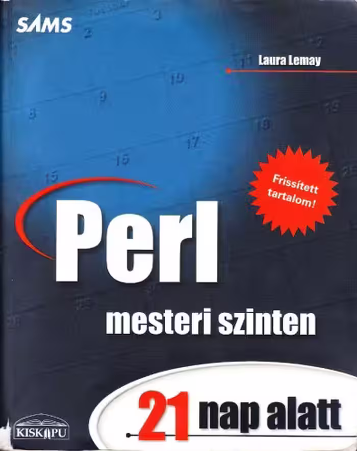 خرید و دانلود نسخه کامل کتاب Perl ​mesteri szinten 21 nap alatt