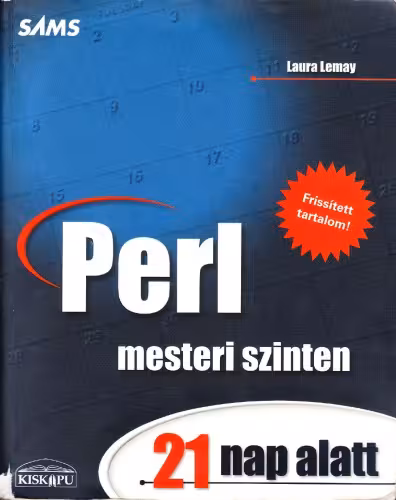 خرید و دانلود نسخه کامل کتاب Perl ​mesteri szinten 21 nap alatt