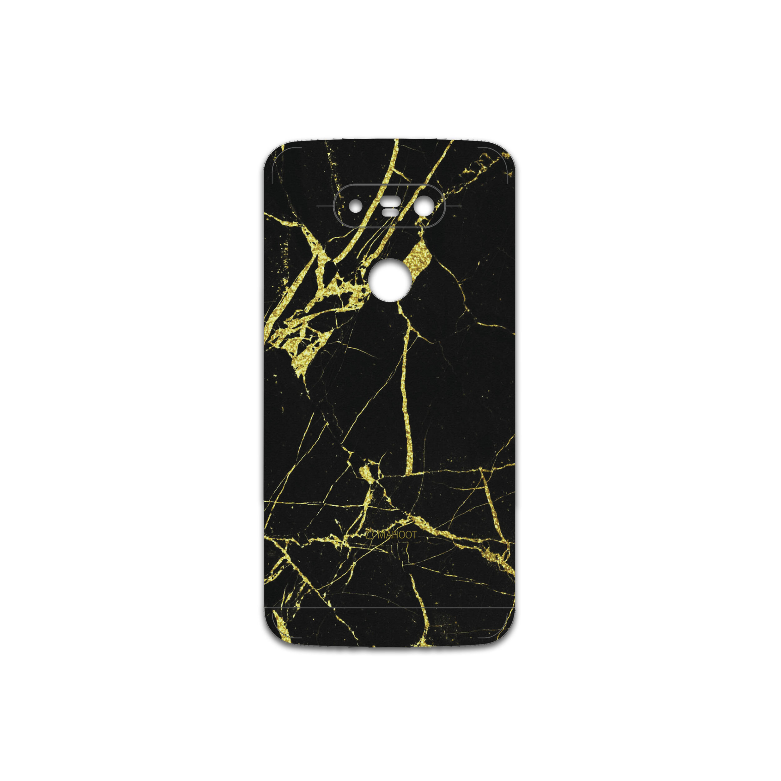 برچسب پوششی ماهوت مدل Graphite-Gold-Marble مناسب برای گوشی موبایل ال جی G5