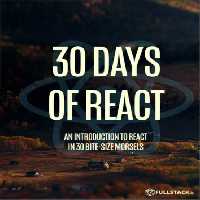 خرید و دانلود نسخه کامل کتاب 30 days of react
