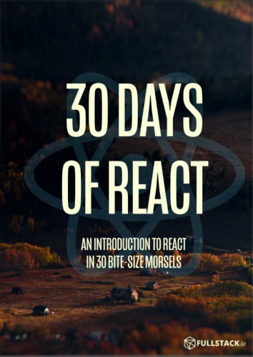 خرید و دانلود نسخه کامل کتاب 30 days of react