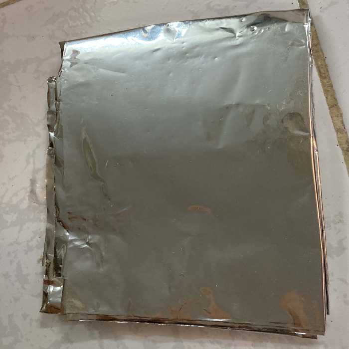 فویل آلومینیم مدل ضخیم SQ.50MIC طول 4 متر