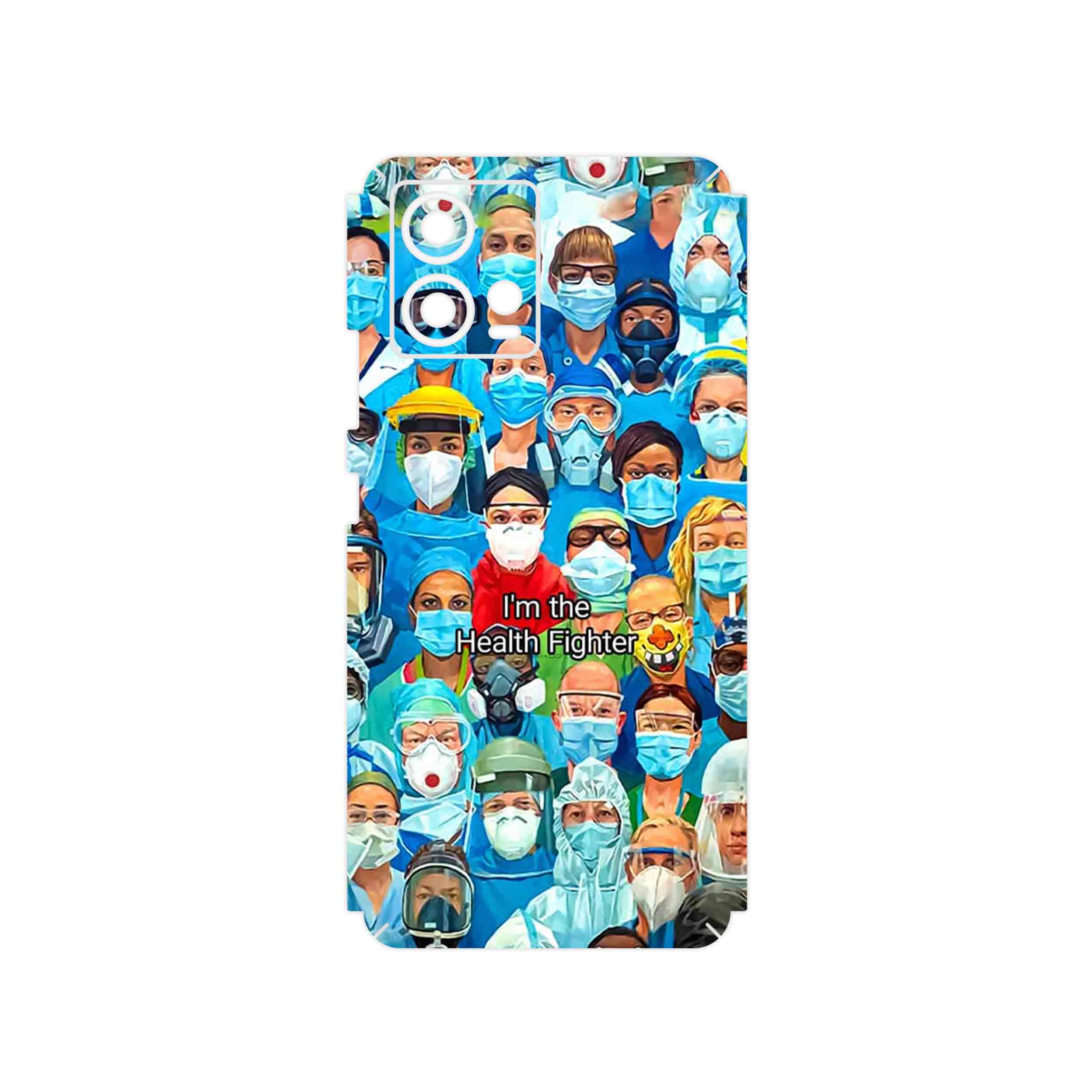 برچسب پوششی ماهوت مدل Nurse مناسب برای گوشی موبایل موتورولا Edge 30 Fusion