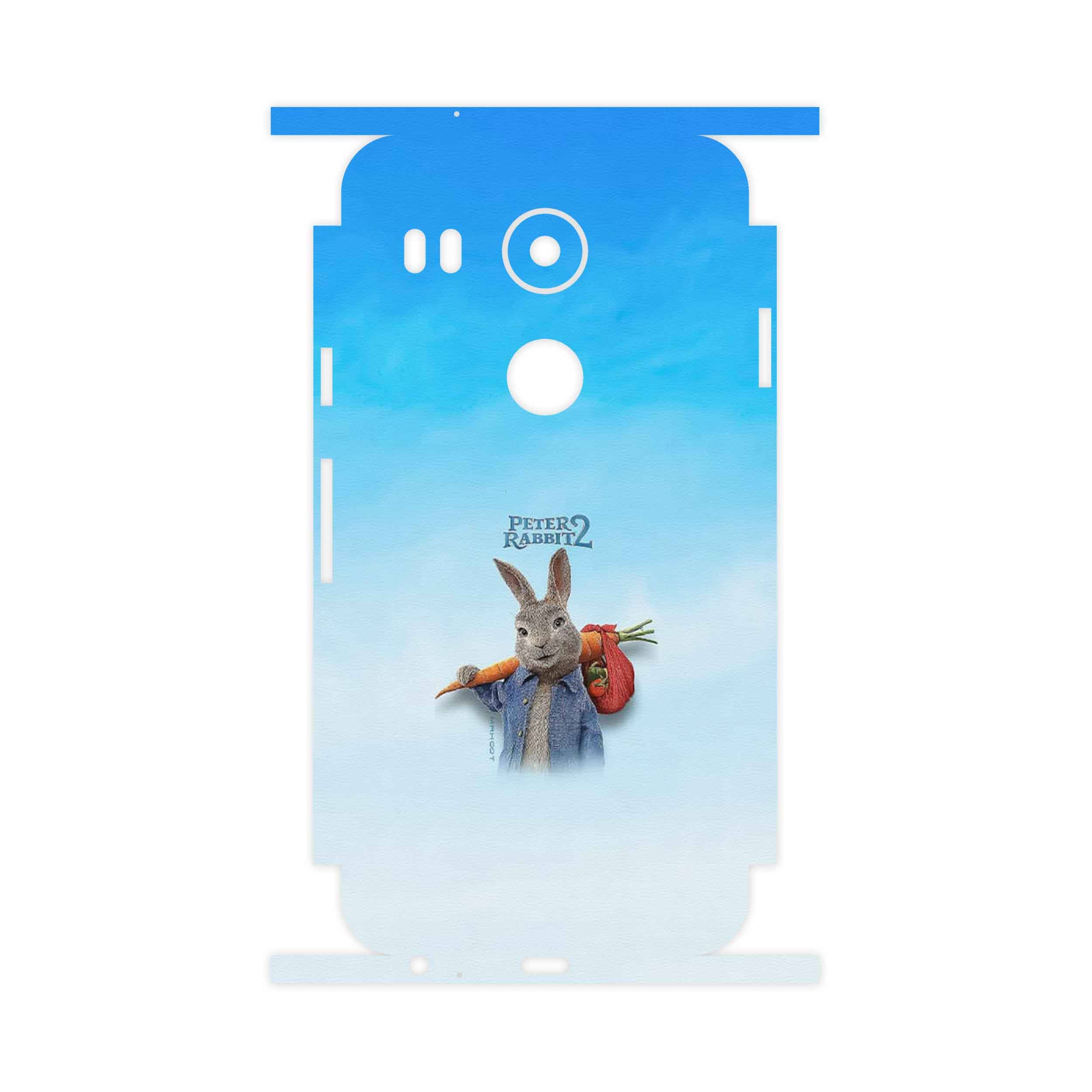 برچسب پوششی ماهوت مدل Peter Rabbit-FullSkin مناسب برای گوشی موبایل گوگل Nexus 5X