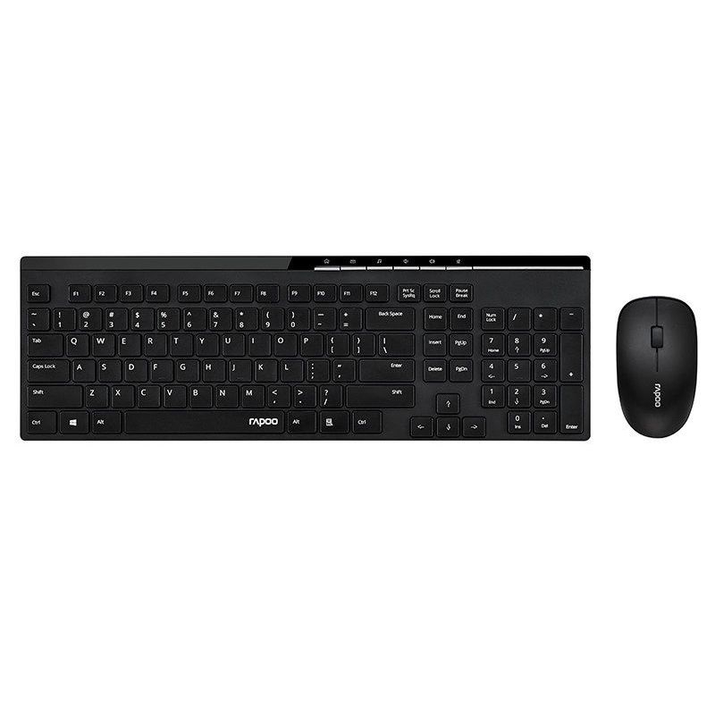 کیبورد و ماوس بی سیم رپو مدل X8100