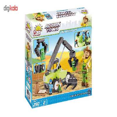 ساختنی کوبی مدلAction Town - Long Arm Forklift