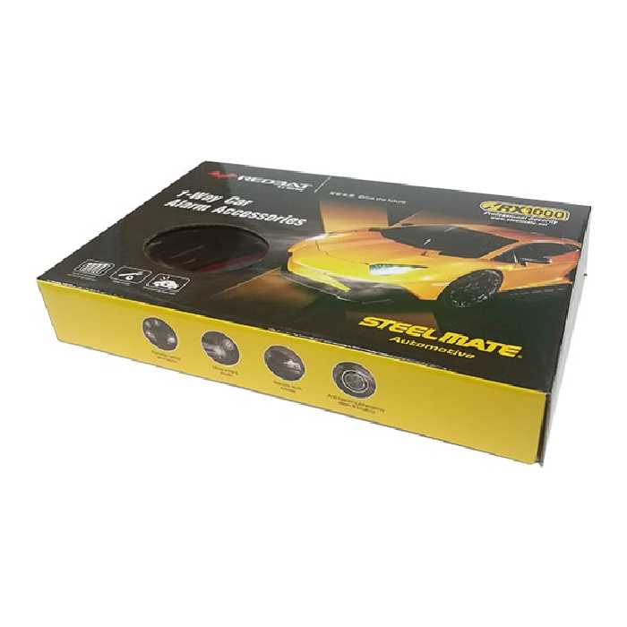 دزدگیر خودرو استیل میت مدل RX1000 کد REDBAT-01