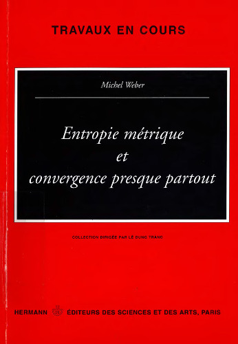خرید و دانلود نسخه کامل کتاب Entropie métrique et convergence presque partout