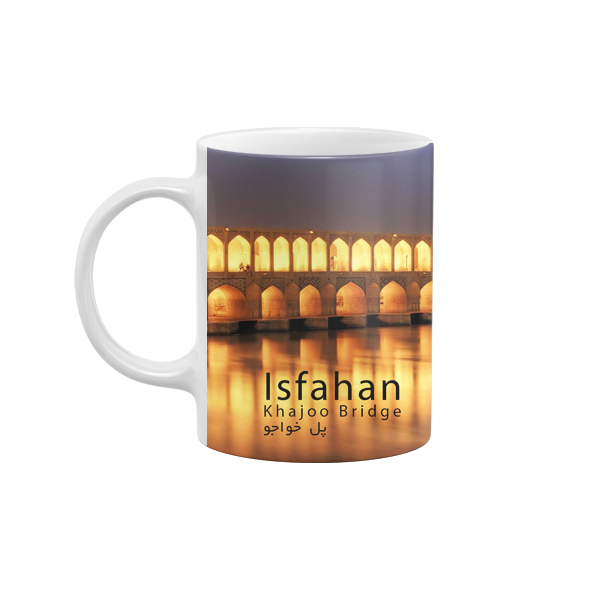 ماگ طرح پل خواجو کد 05