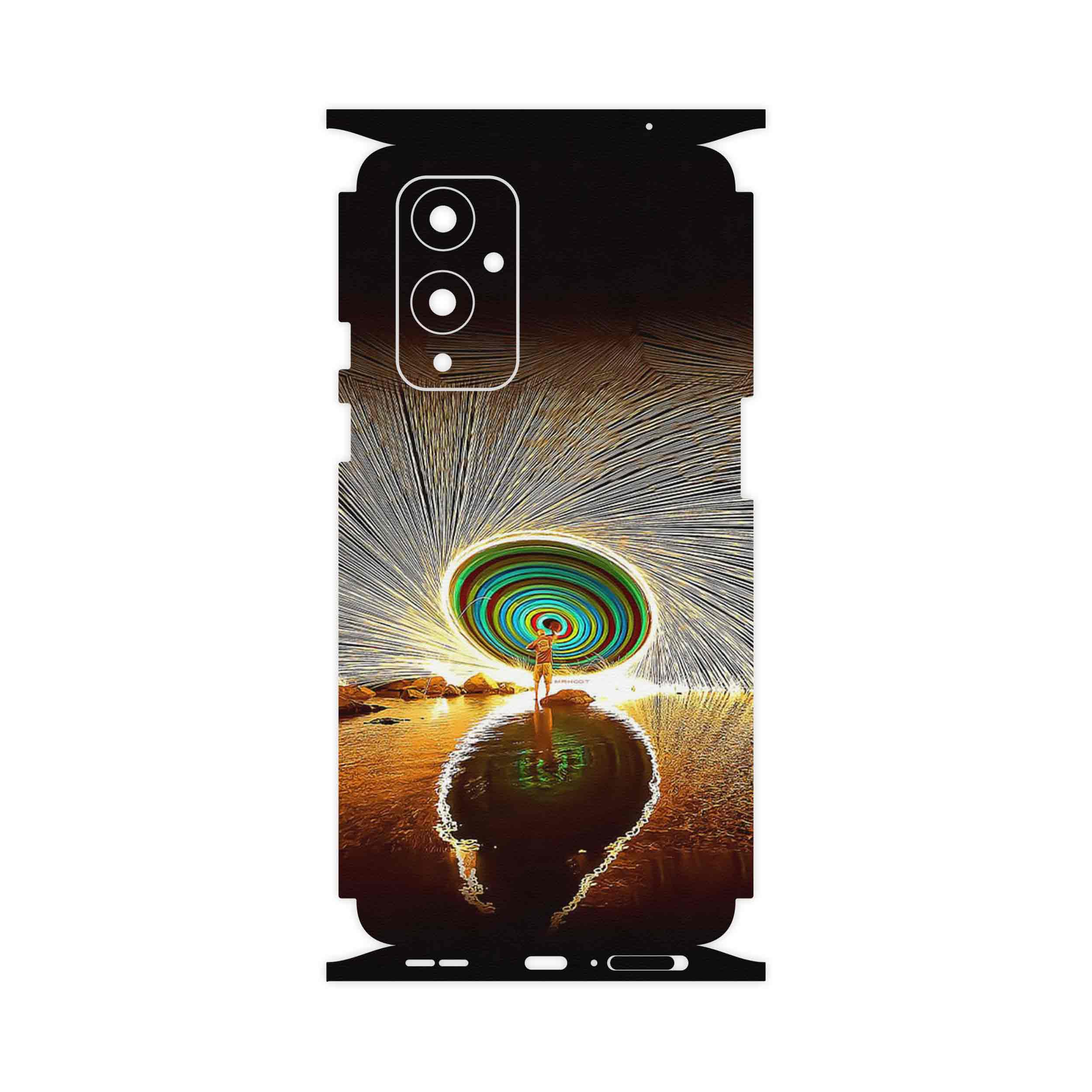برچسب پوششی ماهوت مدل Night Light Fountain-FullSkin مناسب برای گوشی موبایل وان پلاس 9