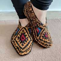 پاپوش دستبافت زنانه و دخترانه و پسرانه کد 15