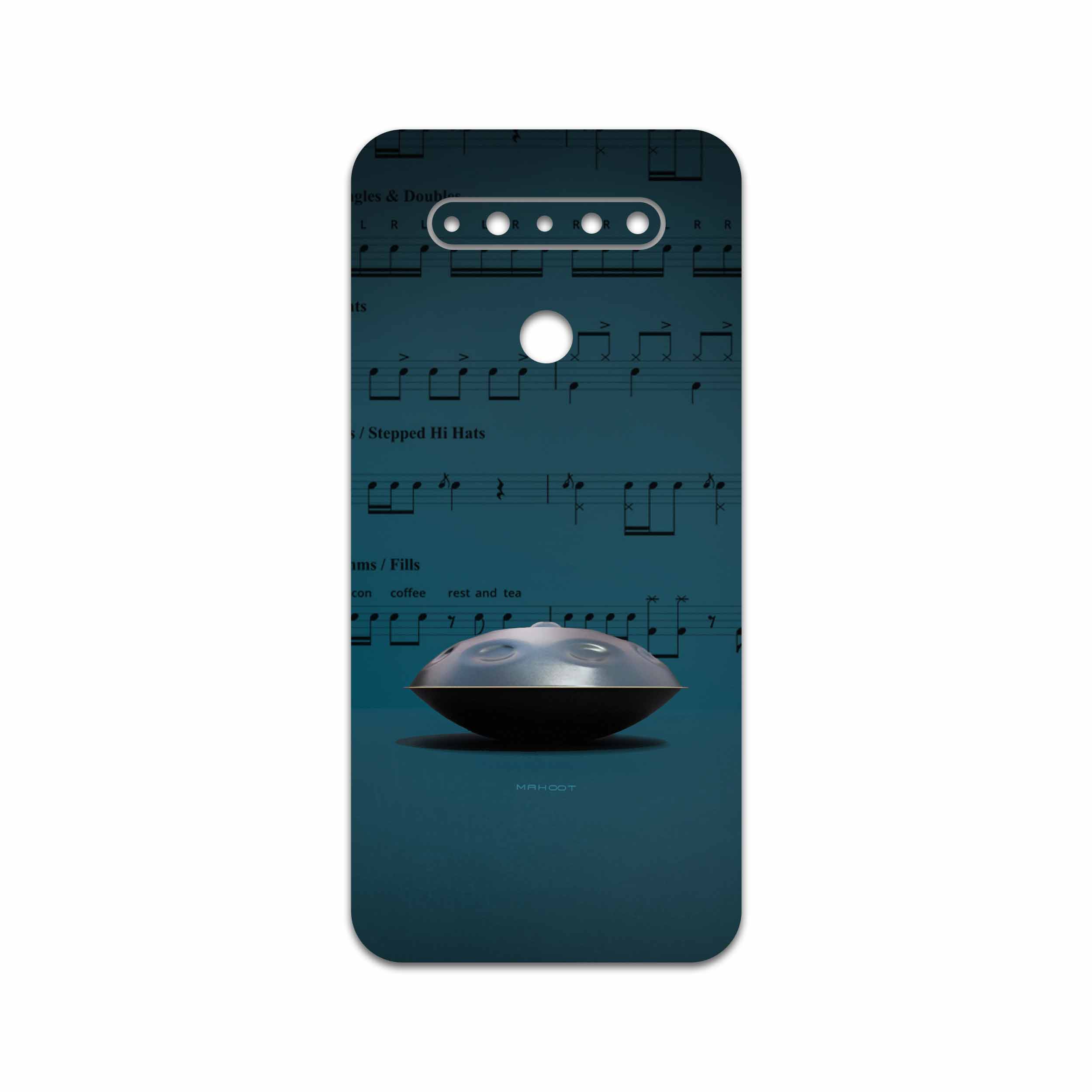 برچسب پوششی ماهوت مدل Hang Instrument مناسب برای گوشی موبایل ال جی K51s