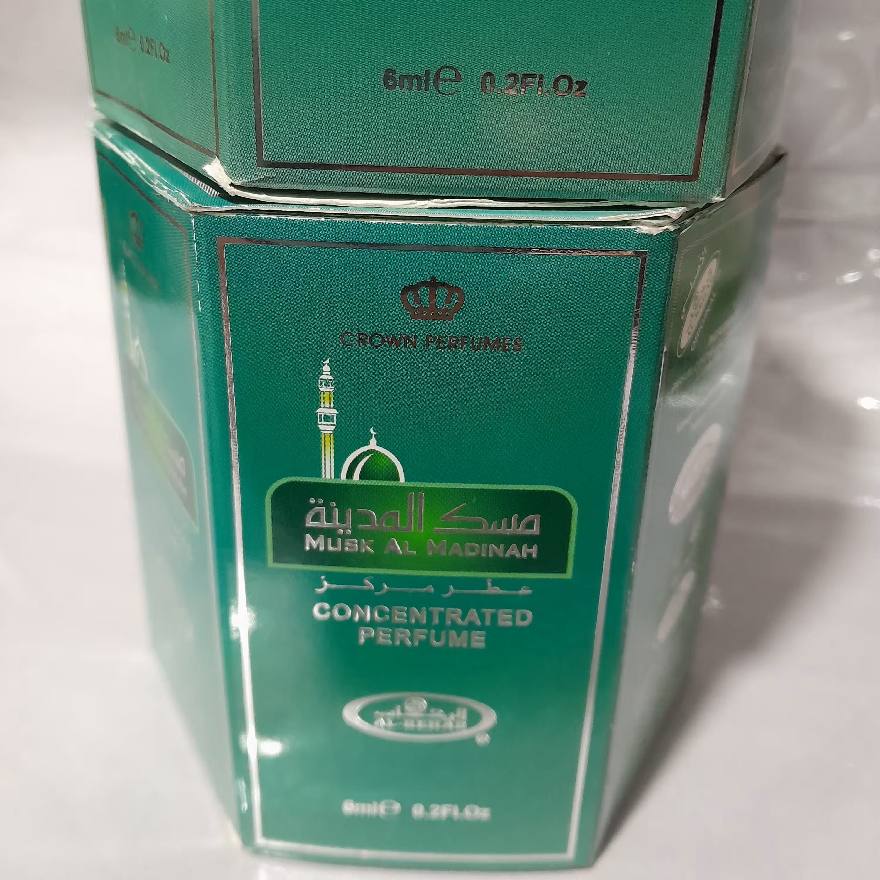 عطرمسک المدینه شرکت الرحاب دبی بسیارخوشبو باماندگاری طولانی وعالی بارایحه نرم وملایم