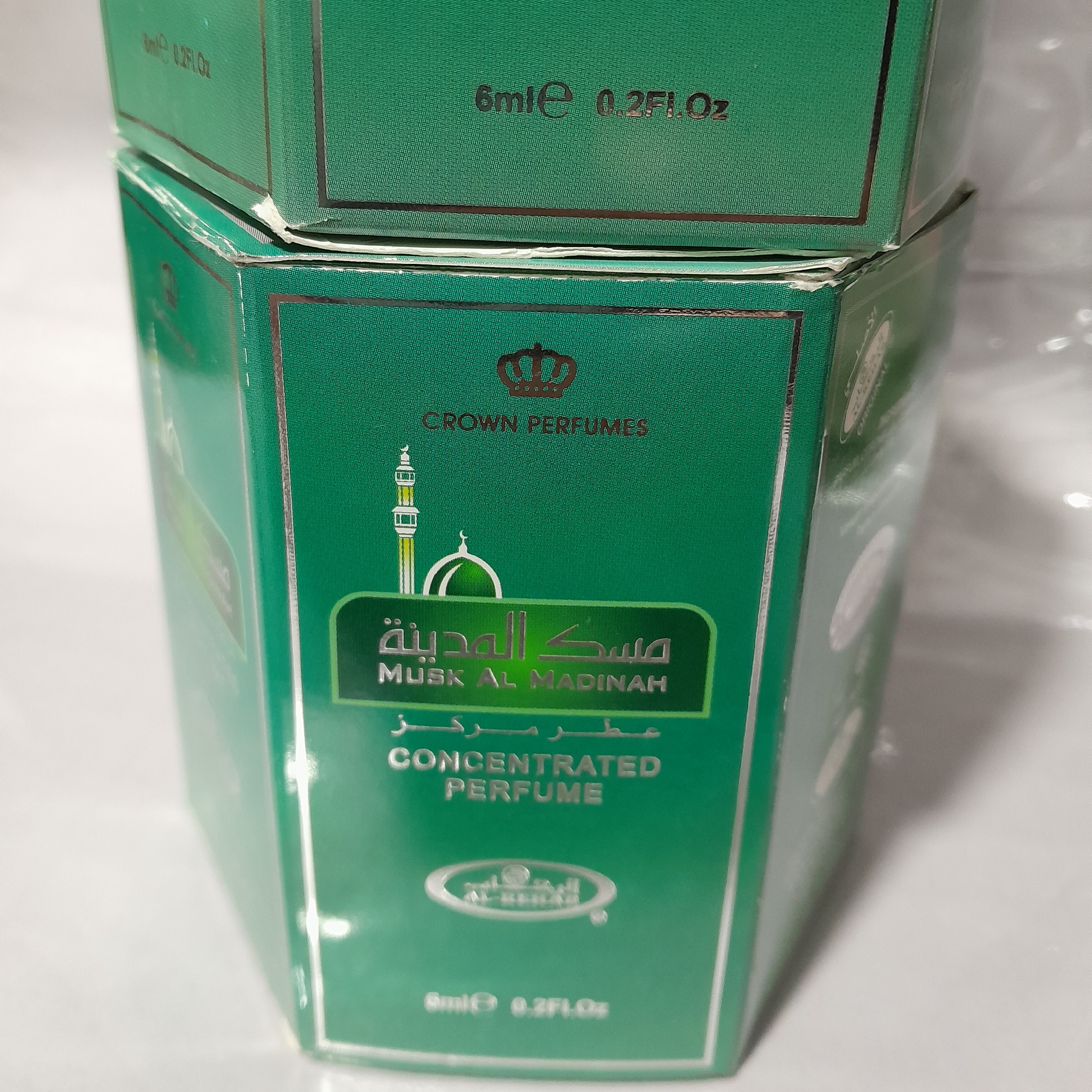 عطرمسک المدینه شرکت الرحاب دبی بسیارخوشبو باماندگاری طولانی وعالی بارایحه نرم وملایم