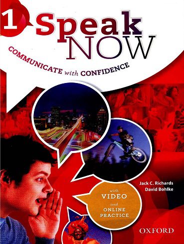 Speak Now 1 SB WB CD کتاب اسپیک نو 1 (کتاب دانش آموز کتاب کار CD) (وزیری)
