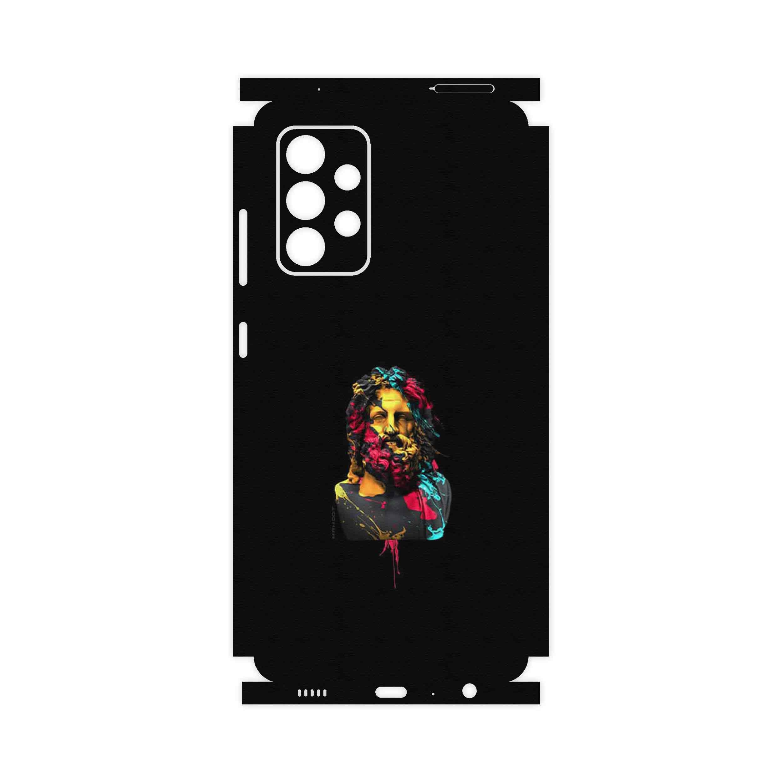 برچسب پوششی ماهوت مدل Painted Sculpture Digital Art-FullSkin مناسب برای گوشی موبایل سامسونگ Galaxy A52s 5G