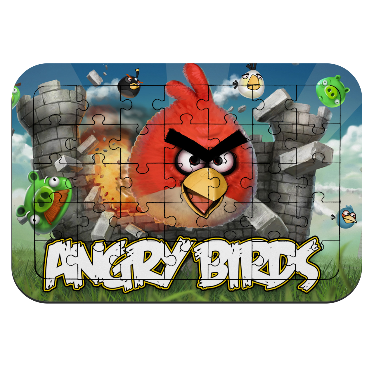 پازل 35 تکه طرح پرندگان خشمگین مدل NI958