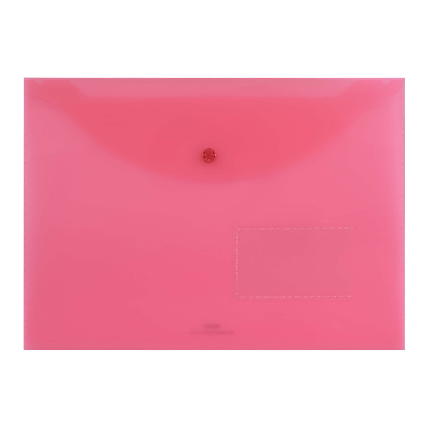 پوشه دکمه دار پاپکو مدل  بیزینس A4-116BT بسته 36 عددی