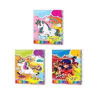 دفتر نقاشی 80 برگ جلد پرسی عرش سایز A4 کد 147