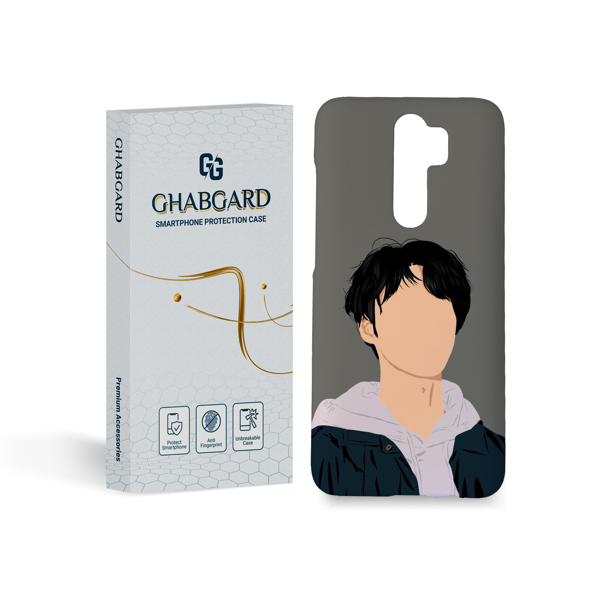 کاور قاب گارد مدل پسرانه مناسب برای گوشی موبایل شیائومی redmi note 8 pro 