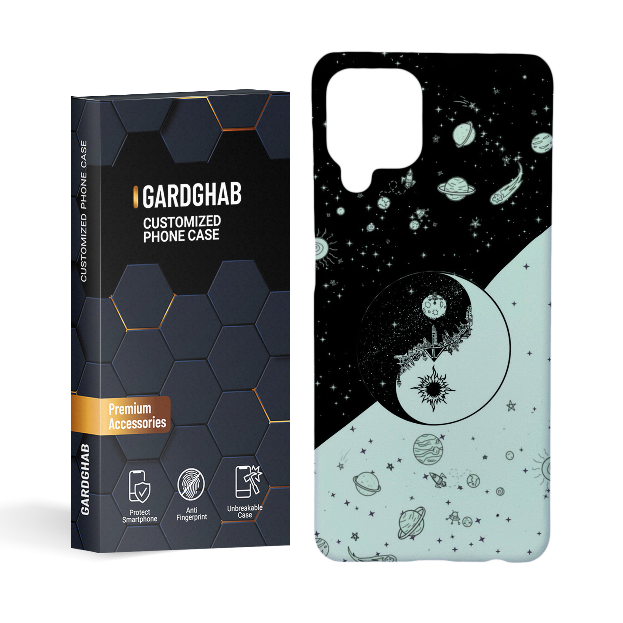        کاور گارد قاب مدل ساده مناسب برای گوشی موبایل سامسونگ galaxy a22 4g