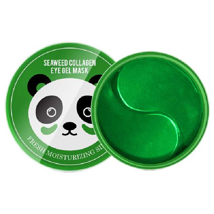 ماسک زیر چشم سرسان لاو مدل seaweed وزن 80 گرم بسته 60 عددی