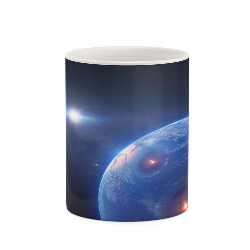 ماگ کاکتی طرح فضا و کهکشان مدل mgh20255