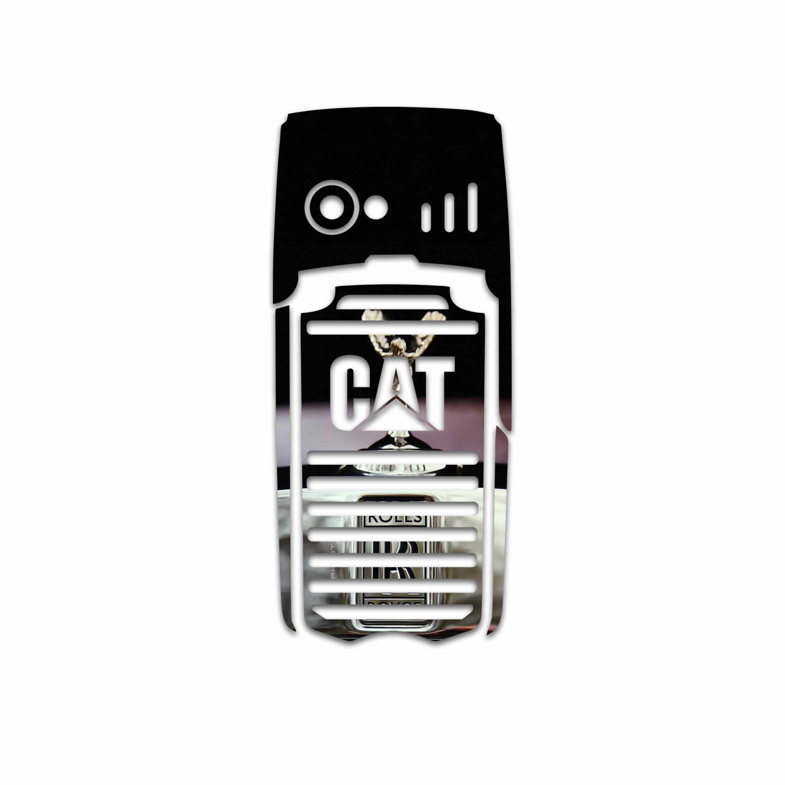 برچسب پوششی ماهوت مدل Rolls-Royce Motor مناسب برای گوشی موبایل کاترپیلار B25