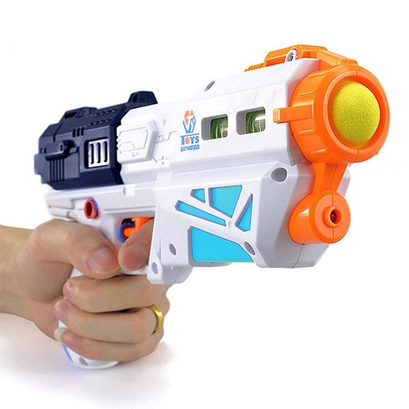 تفنگ بازی مدل دومنظوره اب پاش و تیر پرتابی کد 64830