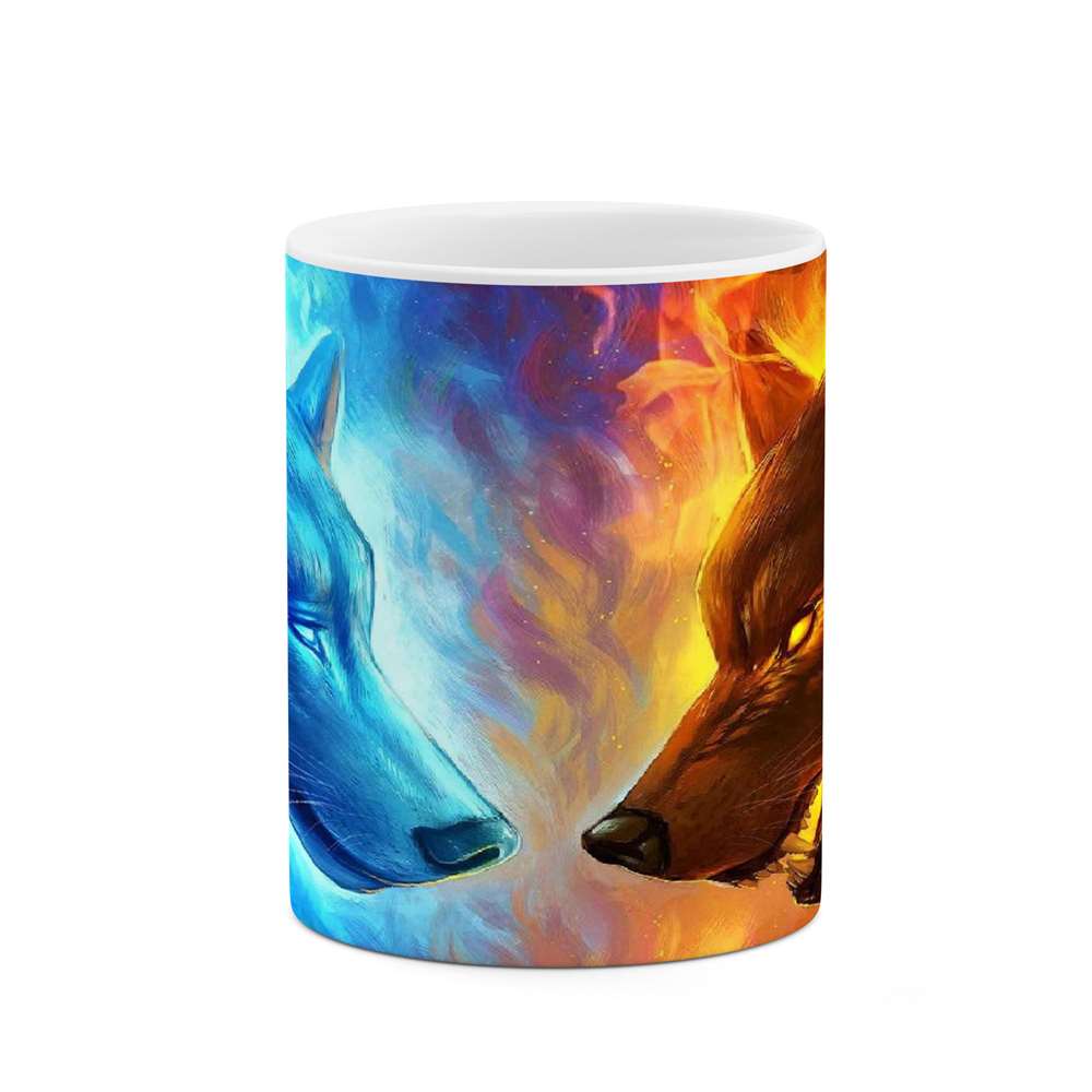 ماگ طرح گرگ آلفا مدل mgp15923